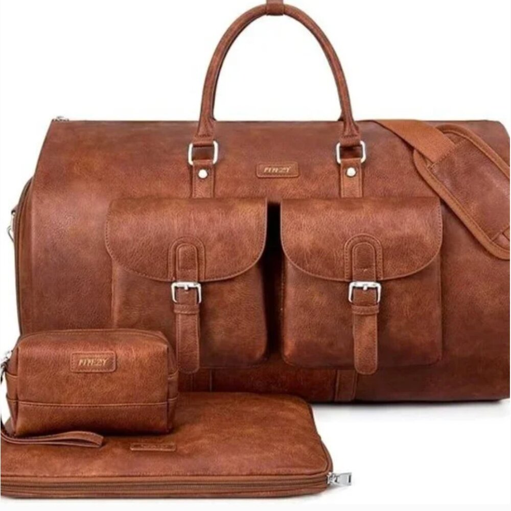 Men's Travel-ready garment bag ,carry-on duffel bag.